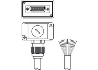 548530 - CB-D15E-10000S-11WF - Connecting cable 548530 - CB-D15E-10000S-11WF - Connecting cable