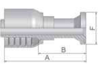 Parker 11573-16-12-1P SAE flange SFL 5000 PSI SFL 1″ Parker 11573-16-12-1P SAE flange SFL 5000 PSI SFL 1″