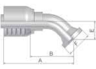 Parker 11771-24-24-1P SAE flange SFL 3000 PSI 45° SFL 1 1/2″ 45° Parker 11771-24-24-1P SAE flange SFL 3000 PSI 45° SFL 1 1/2″ 45°