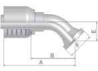 Parker 11778-16-16 SAE flange SFL 5000 PSI 45° SFL 1″ 45° Parker 11778-16-16 SAE flange SFL 5000 PSI 45° SFL 1″ 45°