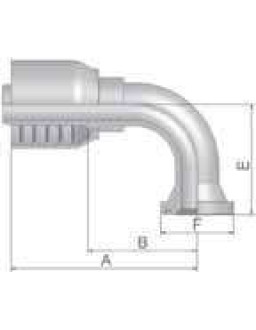 Parker 11978-16-12 SAE flange SFL 5000 PSI 90° SFL 1″ 90°