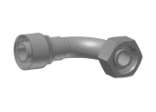 Parker 11C46-12-6 Female Metric Swivel DKO 12S 90° M20x1,5