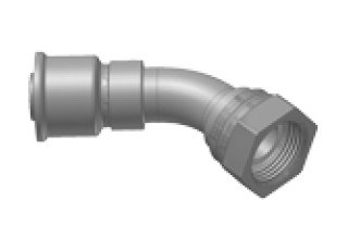 Parker 1B126-8-8 Female Metric Swivel DKR 45° G1/2″