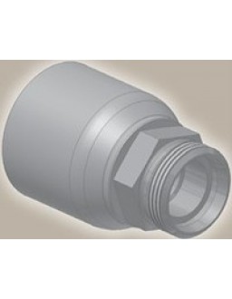 Parker 1D043-10-4 Male Metric L - Rigid - (24° Cone) M16x1,5