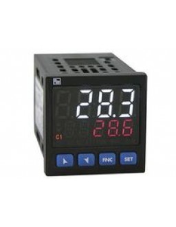 UR48482A Wachendorff UR4848xA PID Temperature Controller, 48 x 48mm 1 Input, 1 Output Analogue, Relay, SSR, 24 → 230 V