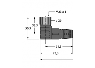 Supply Cable for Multiple Passive Junction Box, TPU CKWM19-11-10/TXL Supply Cable for Multiple Passive Junction Box, TPU CKWM19-11-10/TXL