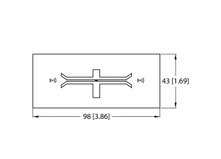 UHF Tag TW865-868-L98-43-M-B112-500PCS