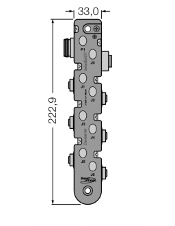 DeviceNet Passive Junction Box JTBS-57-E634