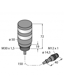 LED Signal Light TL50BLGRCQP LED Signal Light TL50BLGRCQP