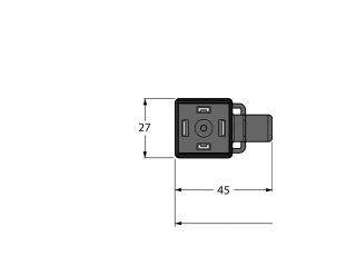 Valve connector A type VAS22-E80E-10/TXL