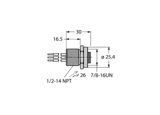 FOUNDATION Fieldbus Receptacle RKFV49-0.3M/14.5/C1117 FOUNDATION Fieldbus Receptacle RKFV49-0.3M/14.5/C1117