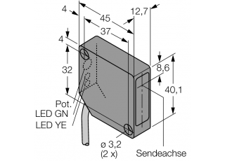 Photoelectric Sensor PD45VP6LLP Photoelectric Sensor PD45VP6LLP