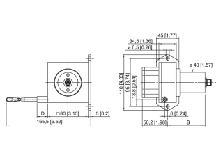 Draw-Wire DW1000-110-PA-H1441 Draw-Wire DW1000-110-PA-H1441