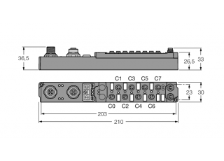 piconet stand-alone module for PROFIBUS-DP SDPB-0008D-1004