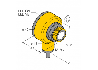 Ultrasonic Sensor T186UE W/30 Ultrasonic Sensor T186UE W/30