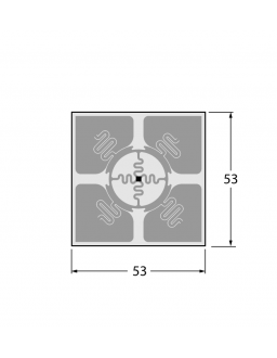 UHF Tag TW860-960-L53-53-F-B44-100PCS