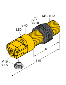 Inductive Sensor BI10-P30SR-VP4X2 Inductive Sensor BI10-P30SR-VP4X2