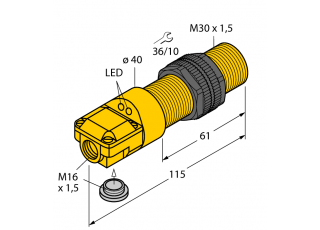 Inductive Sensor BI10-P30SR-VP4X2 Inductive Sensor BI10-P30SR-VP4X2