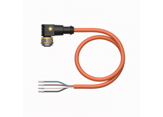 Actuator and Sensor Cable, PUR WKC4.4T-P7X3.1-0.6/TXO3700