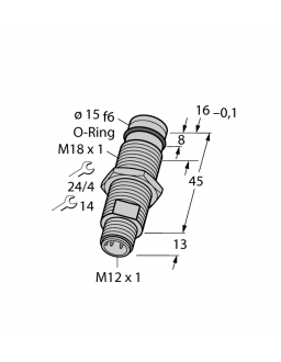 Inductive Sensor BID2-G180-AP6-H1141/S212 Inductive Sensor BID2-G180-AP6-H1141/S212