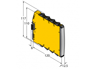 Temperature measuring amplifier IM12-TI02-1TCURTDR-1I-PR/24VDC