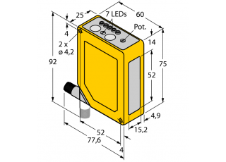 Photoelectric Sensor Q60VR3AF2000Q1