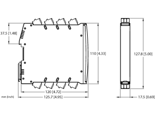 Isolating switching amplifier IM18-DI03-4S-4T1R-SPR/24VDC/CC Isolating switching amplifier IM18-DI03-4S-4T1R-SPR/24VDC/CC