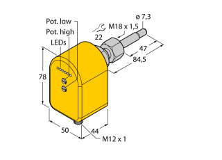 Freely Rotatable FCST Flow Sensor FCST-A4P-LIX-H1141 Freely Rotatable FCST Flow Sensor FCST-A4P-LIX-H1141