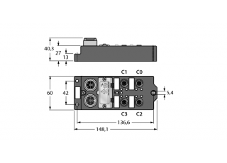 I/O Module for DeviceNet Fieldbus FDNQ-S0800-T