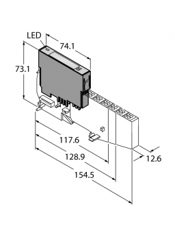 BL20 electronic module BL20-2DI-24VDC-N