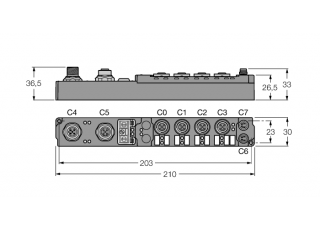 piconet stand-alone module for PROFIBUS-DP SDPB-0008D-1003