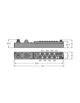 piconet stand-alone module for DeviceNet SDNB-0800D-1007