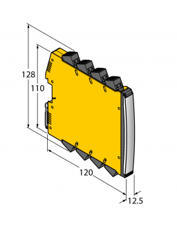 Isolating switching amplifier IMX12-DI03-1S-2T-S/24VDC/CC Isolating switching amplifier IMX12-DI03-1S-2T-S/24VDC/CC