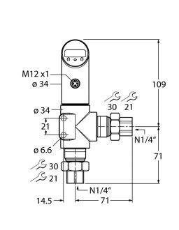 Differential Pressure Sensor PS003D-502L-2UPN8X-H1141 Differential Pressure Sensor PS003D-502L-2UPN8X-H1141