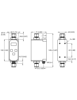 Flow Rate Monitoring FTCI-10D10A4P-2LIX-H1141