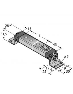 LED Linear Light WLS28-2CW710L25XPB