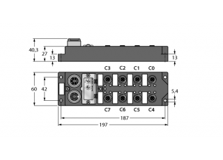 I/O Module for DeviceNet Fieldbus FDNL-N1600-T