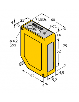 Photoelectric Sensor Q60BB6LAF1400 W/30