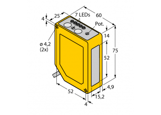 Photoelectric Sensor Q60BB6LAF1400 W/30