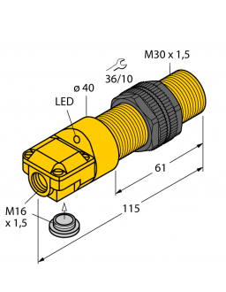 Inductive Sensor BI10-P30SR-AN6X Inductive Sensor BI10-P30SR-AN6X
