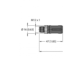Industrial Ethernet Cable RSSX-8814-2M