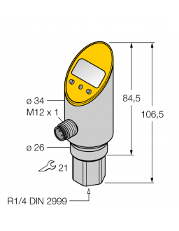 Pressure sensor PS250R-311-2UPN8X-H1141