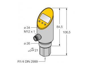 Pressure sensor PS250R-311-2UPN8X-H1141