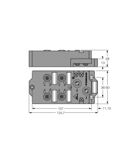 compact fieldbus station for AS-interface FAS4-CSG44-A
