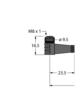 High-Temperature Resistant Actuator and Sensor Cable HT-SWKP4-2-HT-SWSP4/S2430