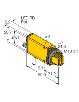 Photoelectric Sensor SM2A312F W/30 Photoelectric Sensor SM2A312F W/30