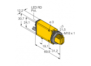 Photoelectric Sensor SM2A312F W/30 Photoelectric Sensor SM2A312F W/30