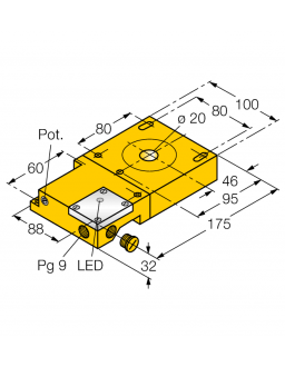 Inductive Sensor NI20R-S32SR-VP44X