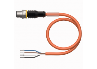 Welding Spark Resistant Actuator and Sensor Cable RSC4.4T-5/TXO3701 Welding Spark Resistant Actuator and Sensor Cable RSC4.4T-5/TXO3701