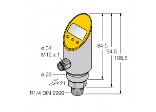 Pressure sensor PS003V-310-LI2UPN8X-H1141